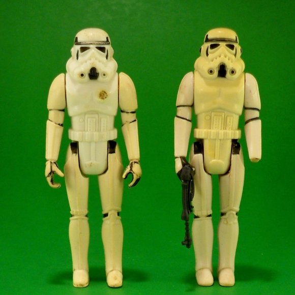 2 Star Wars *(Stormtrooper) Original Vintage - Picture 1 of 8
